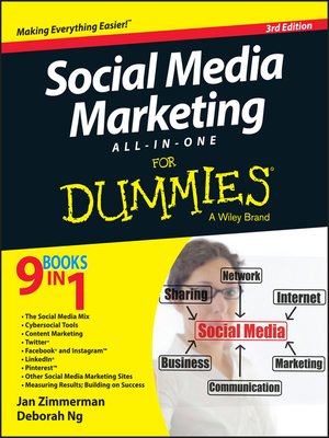 cover image of Social Media Marketing All-in-One For Dummies